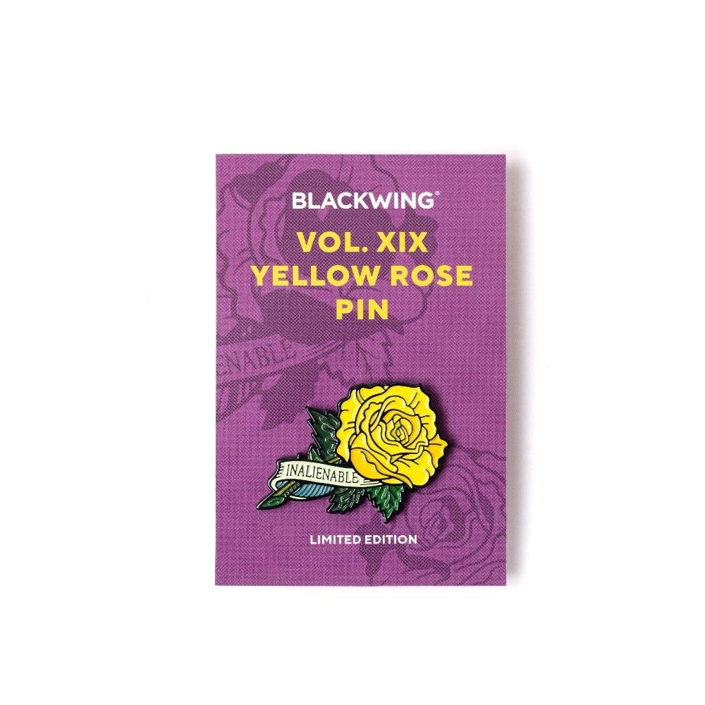 Blackwing XIX Yellow Rose Pin