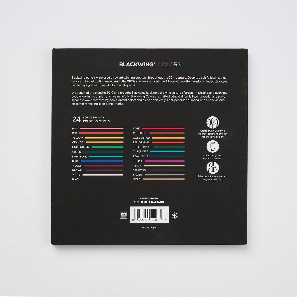 Blackwing Colors (Set of 24)