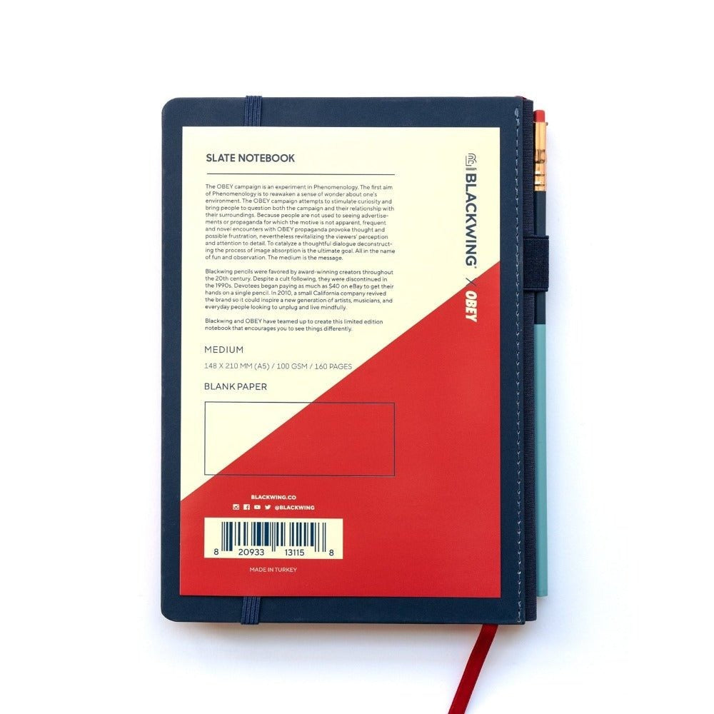 Blackwing x Obey Giant Slate Notebook