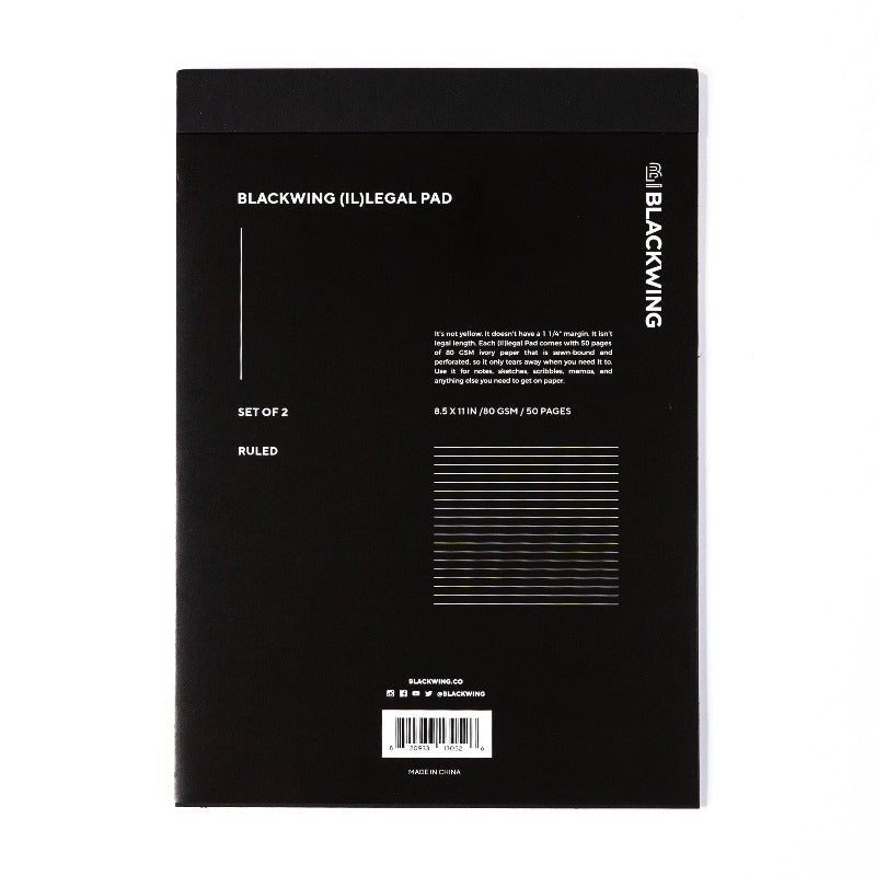 Blackwing A4 Legal Pad (Set of 2)