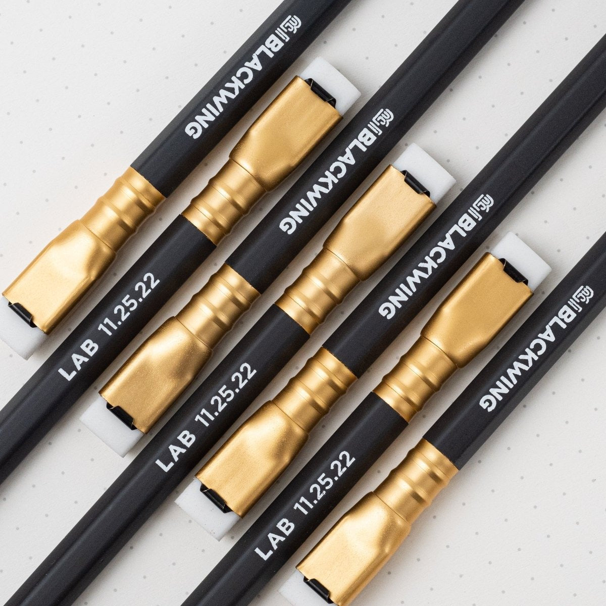 Blackwing Lab 11.25.22 - Set of 12 Pencils + Replacement Erasers